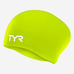Шапочка для плавания TYR Long Hair Wrinkle-Free Silicone Cap