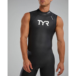 Гидрокостюм без рукавов TYR Wetsuit Male Hurricane Cat 1 Sleeveless