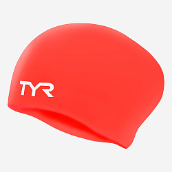 Шапочка для плавания TYR Long Hair Wrinkle-Free Silicone Cap