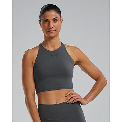 Топ TYR Womens's Joule Elite High Neck Sports Bra Solid
