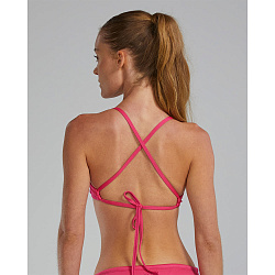 Топ TYR Fuchsia Durafast Elite Triangle Tie Back Top