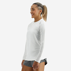 Футболка с длинным рукавом TYR Women's ClimaDry Raglan Long Sleeve Tee - Solid/Heather