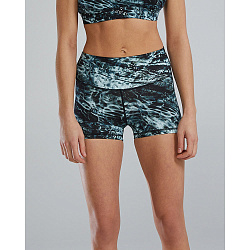 Шорты с высокой талией  TYR Women's Joule Elite High-Rise 2" Short - Aquifier