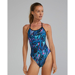 Купальник слитный TYR Marmaris Crosscut Tieback Durafast Elite