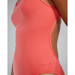 Купальник слитный TYR Crosscut Tieback Durafast Elite - Solid