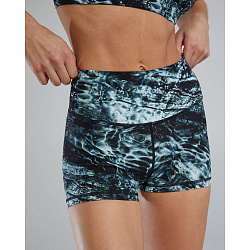 Шорты с высокой талией  TYR Women's Joule Elite High-Rise 2" Short - Aquifier