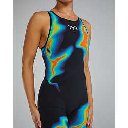 Гидрокостюм с открытой спиной TYR Venzo Infrared Open Back Swimsuit