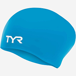 Шапочка для плавания TYR Лонг Хейр Ринкл-Фри Джуниор