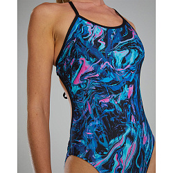 Купальник слитный TYR Marmaris Crosscut Tieback Durafast Elite