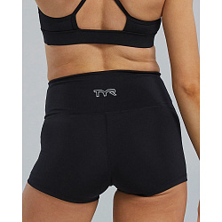 Шорты с высокой талией  TYR Women's Base Kinetic High-Rise Short Solid