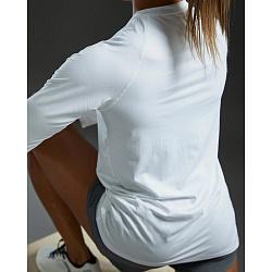 Футболка с длинным рукавом TYR Women's ClimaDry Raglan Long Sleeve Tee - Solid/Heather