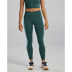 Тайтсы с высокой талией  TYR Womens's Joule Elite High-Waisted 25" Leggings Solid