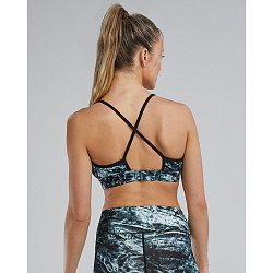 Топ TYR Womens's Joule Elite High Neck Sports Bra - Aquifier