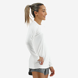 Футболка с длинным рукавом TYR Women's ClimaDry Raglan Long Sleeve Tee - Solid/Heather