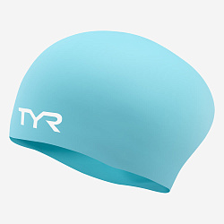 Шапочка для плавания TYR Long Hair Wrinkle-Free Silicone Cap