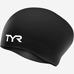 Шапочка для плавания TYR Long Hair Wrinkle-Free Silicone Cap