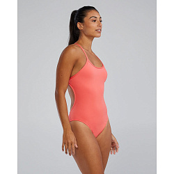 Купальник слитный TYR Crosscut Tieback Durafast Elite - Solid