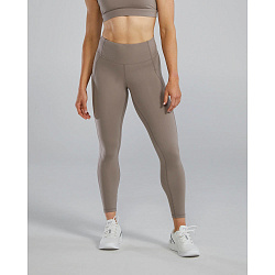 Тайтсы с высокой талией  TYR Womens's Joule Elite High-Waisted 25" Leggings Solid