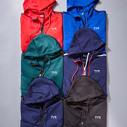 Кофта на молнии TYR Men's Alliance Podium Full Zip Hoodie