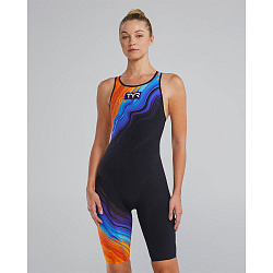 Гидрокостюм с открытой спиной TYR Venzo Volconyx Open Back Swimsuit