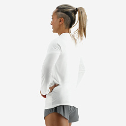 Футболка с длинным рукавом TYR Women's ClimaDry Raglan Long Sleeve Tee - Solid/Heather