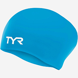 Шапочка для плавания TYR Long Hair Wrinkle-Free Silicone Cap