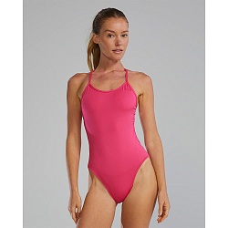 Купальник слитный TYR Crosscut Tieback Durafast Elite - Solid