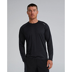 Футболка с длинным рукавом TYR Men's ClimaDry™ Raglan Long Sleeve Tech Tee - Solid Heather