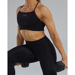 Тайтсы с высокой талией  TYR Base Kinetic™ Womens's High-Rise 28" Pocket Leggings - Solid