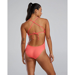 Купальник слитный TYR Crosscut Tieback Durafast Elite - Solid