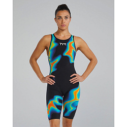 Гидрокостюм с открытой спиной TYR Venzo Infrared Open Back Swimsuit