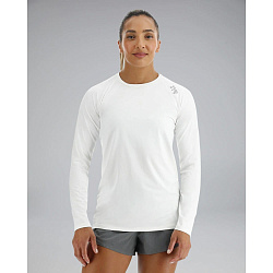 Футболка с длинным рукавом TYR Women's ClimaDry Raglan Long Sleeve Tee - Solid/Heather