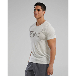 Футболка TYR Men's Ultrasoft Lightweight Big Logo