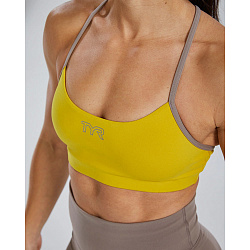 Топ TYR Womens's Joule Elite Scoop Neck Sports Bra - Solid