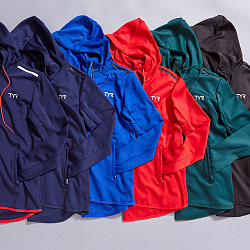 Кофта на молнии TYR Men's Alliance Podium Full Zip Hoodie