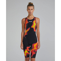 Гидрокостюм с открытой спиной TYR Venzo Infrared Open Back Swimsuit